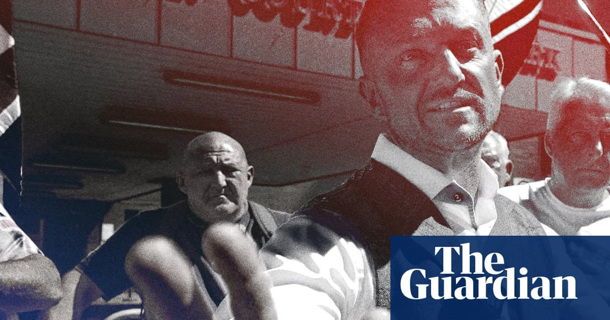 ‘Dodgy guys who dress just like him’: meet the team behind far-right activist Tommy Robinson