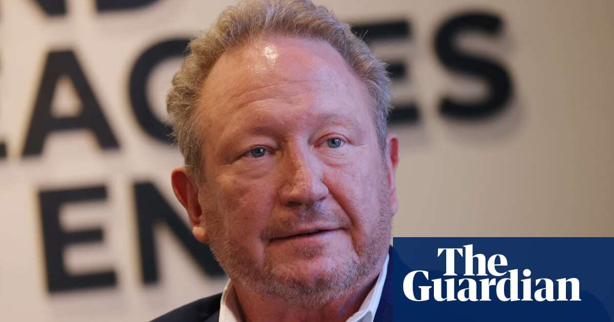 Andrew Forrest says Coalition’s abandonment of 2030 emissions target would ‘decimate’ economy