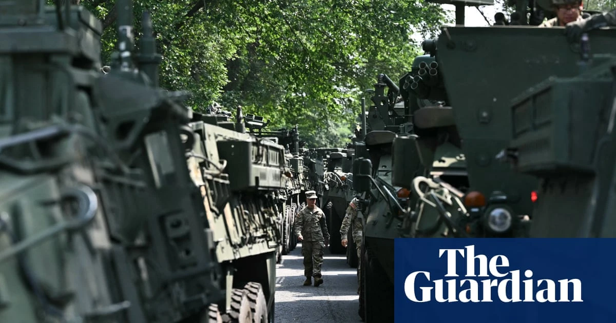 Trump’s military parade will produce a staggering amount of planet-heating pollution – report