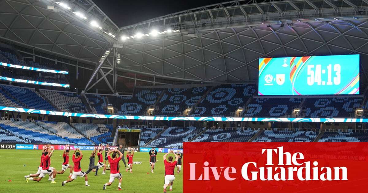 Australia v Indonesia: World Cup 2026 qualifier – live