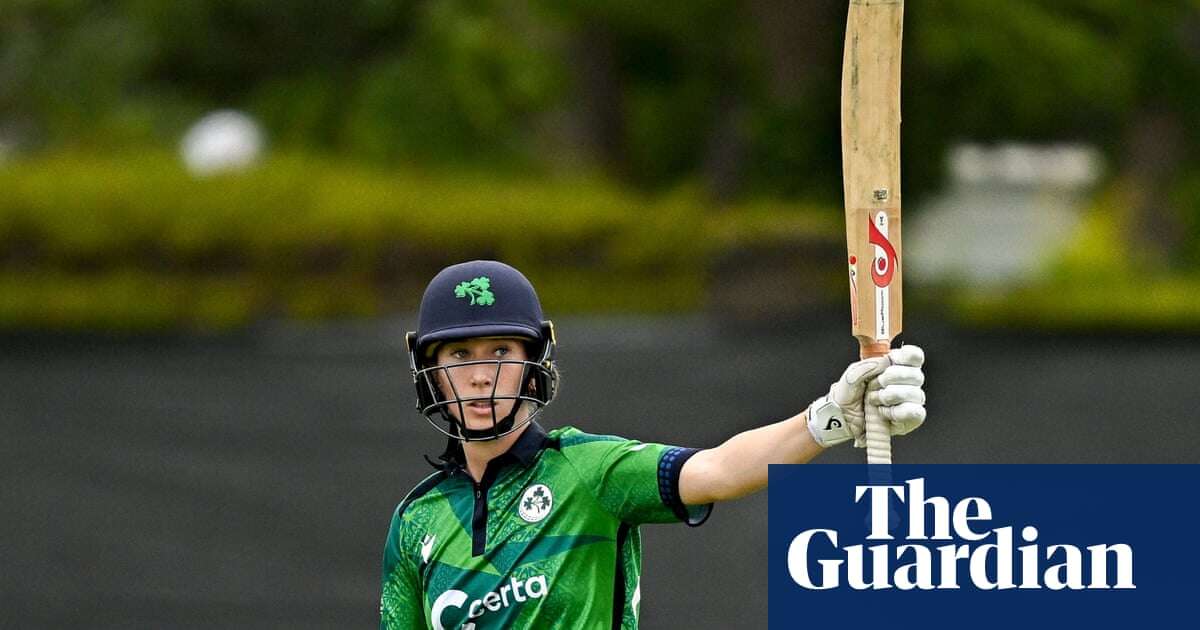 Orla Prendergast soliders on as Ireland earn historic T20 win against England