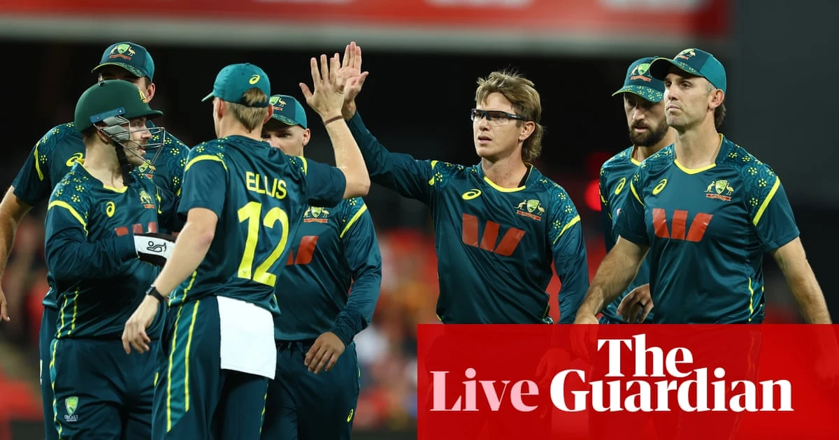 Australia v India: fourth men’s Twenty20 international – live