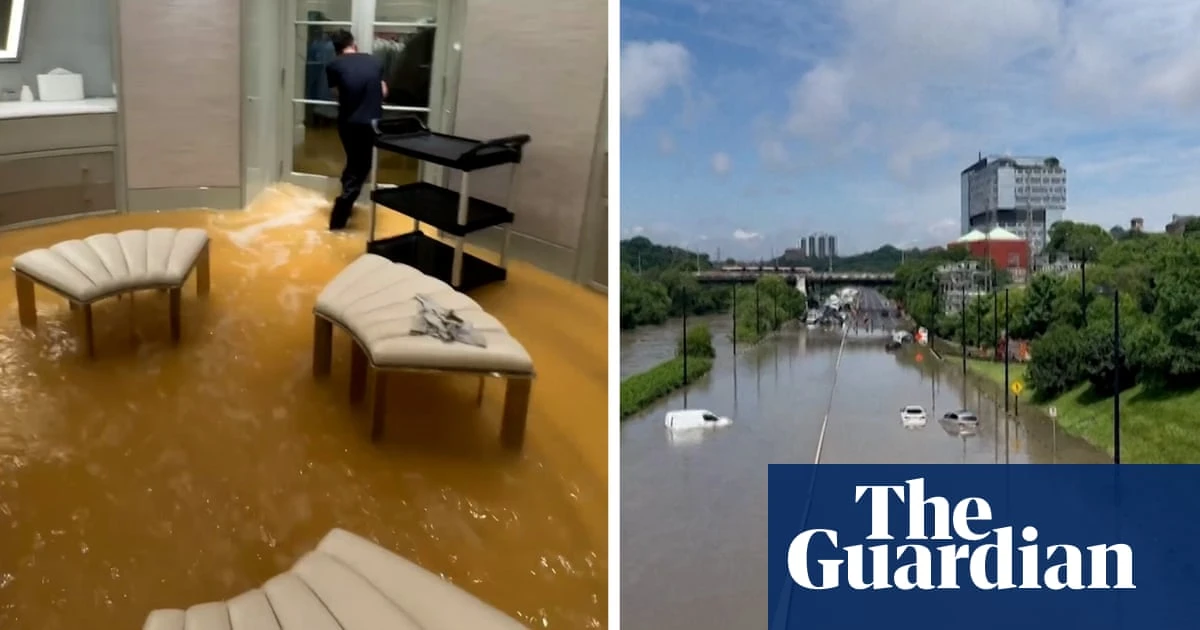 Record rainfall hits parts of Toronto – video