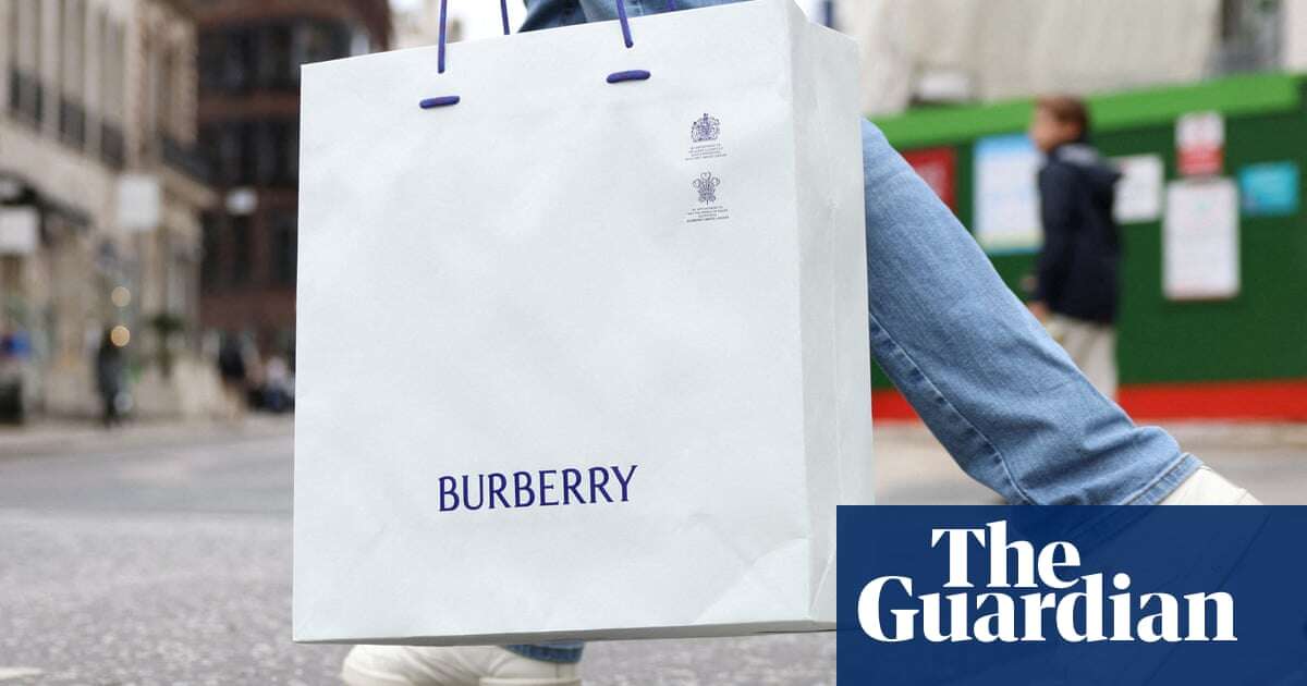 Burberry bounces back after 4% drop in sales over Christmas quarter