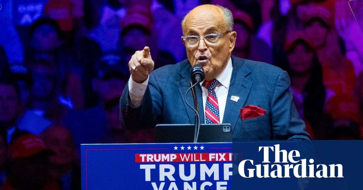 Giuliani is silent on $150m defamation award but noisy on election lies in book