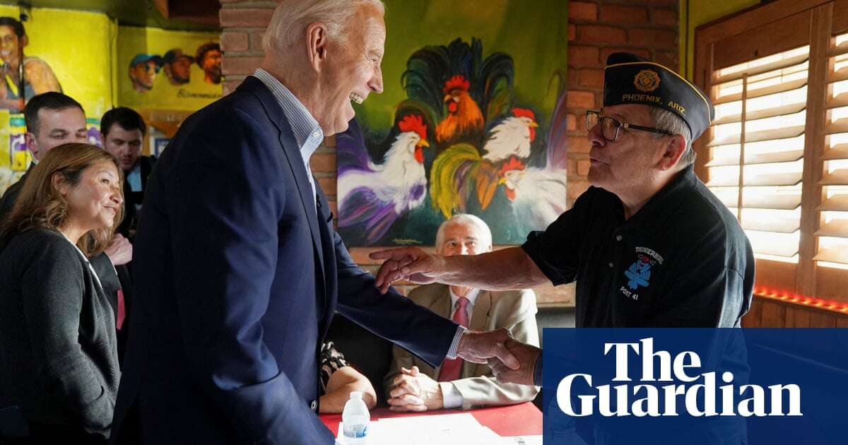 ‘I need you back’: Biden visits western states to try to firm up Latino vote