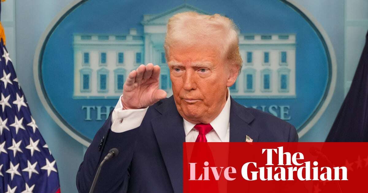 Canada and Mexico brace for Trump tariffs on Saturday; UK house price growth slows – business live