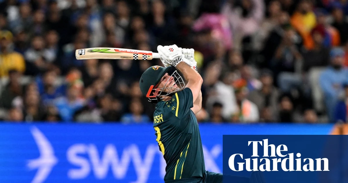 T20 international: Mitch Marsh hits quick-fire 46 as Australia beat India by four wickets