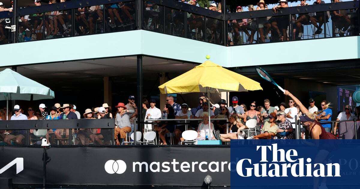 ‘Enjoy a cocktail’: Australian Open doubles down on polarising ‘party court’