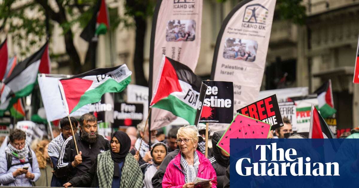 Huge crowds expected at pro-Palestine march ahead of Labour conference