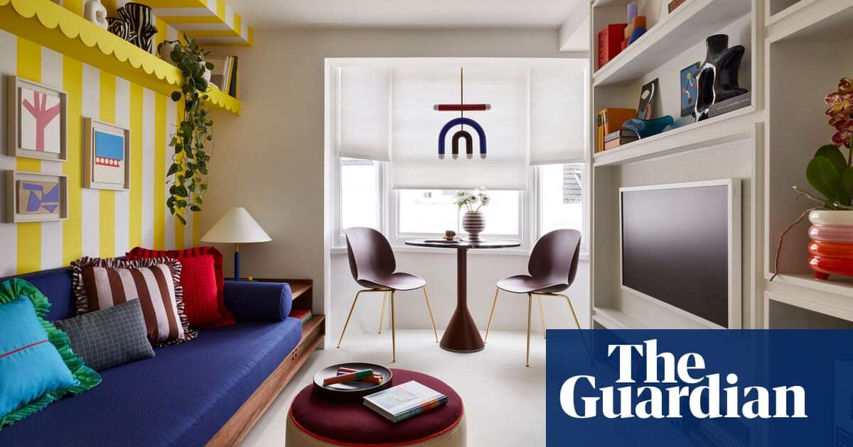 ‘The brief was practical but playful’: an adventurous redesign of a tiny top floor flat