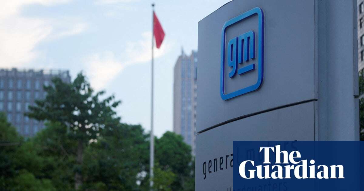 GM to write down value of China business by more than $5bn