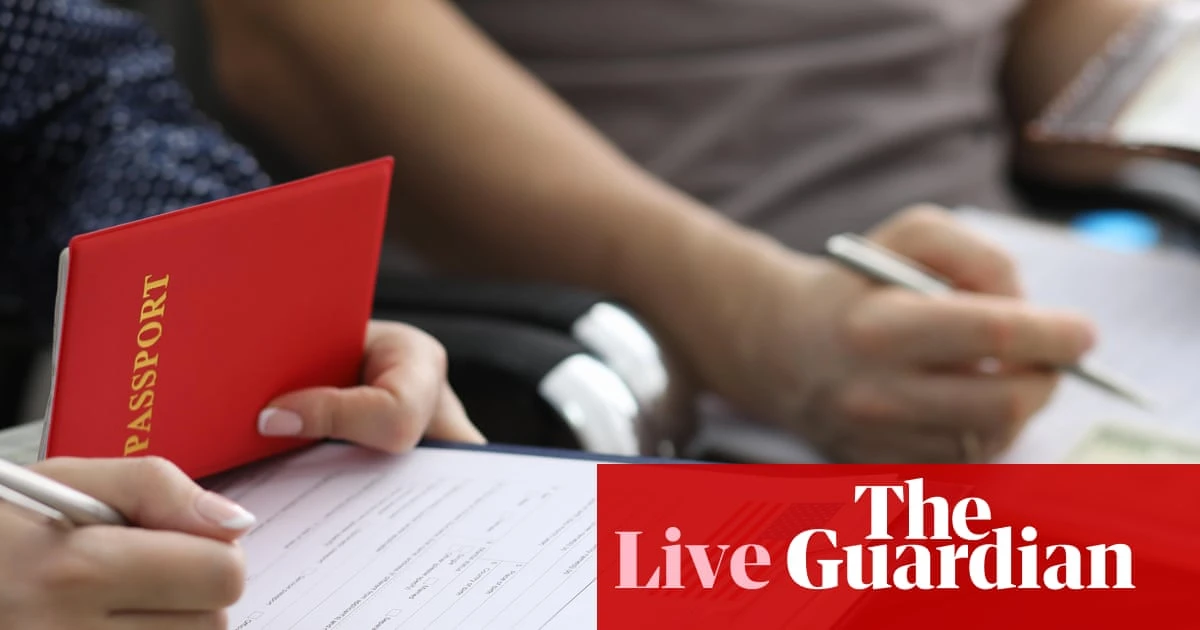 Trump administration accused of wanting to revoke visas ‘based on speech, not conduct’ – US politics live