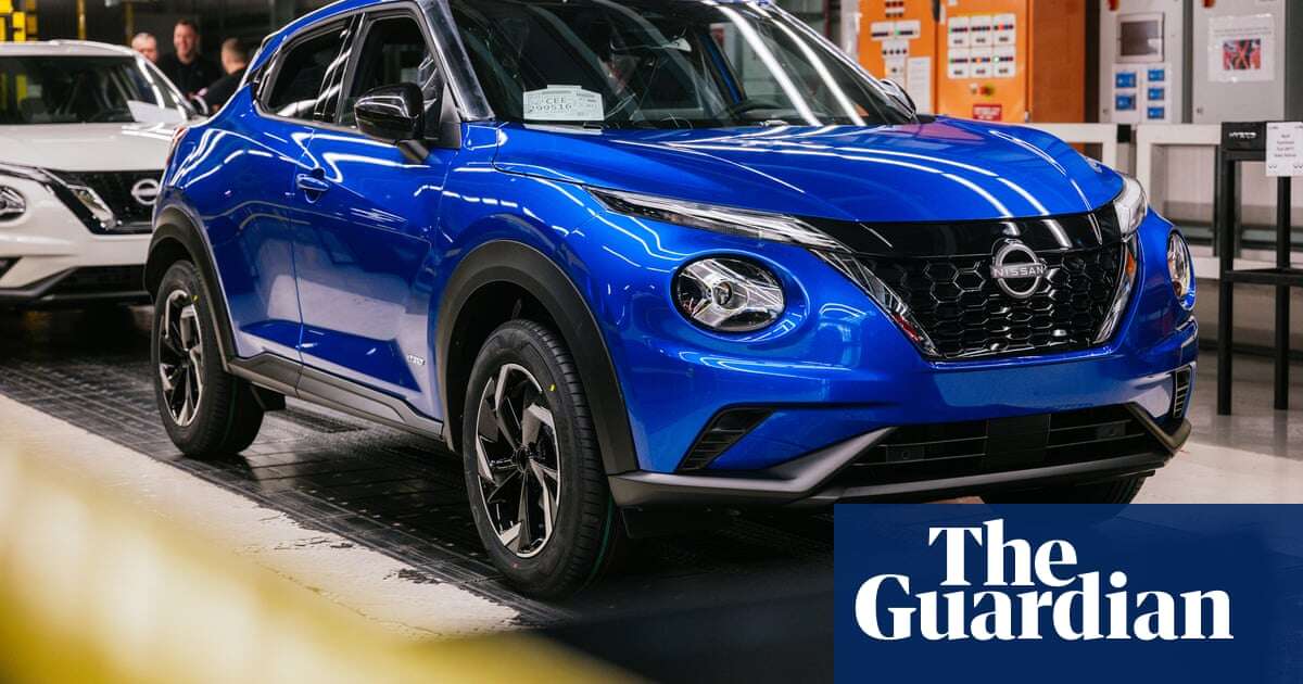 UK car production falls to lowest level since 1954