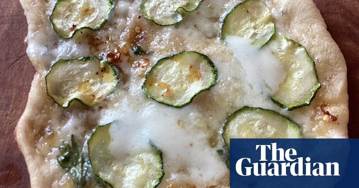 Rachel Roddy’s recipe for pizzette with courgette, mozzarella and mint | A kitchen in Rome