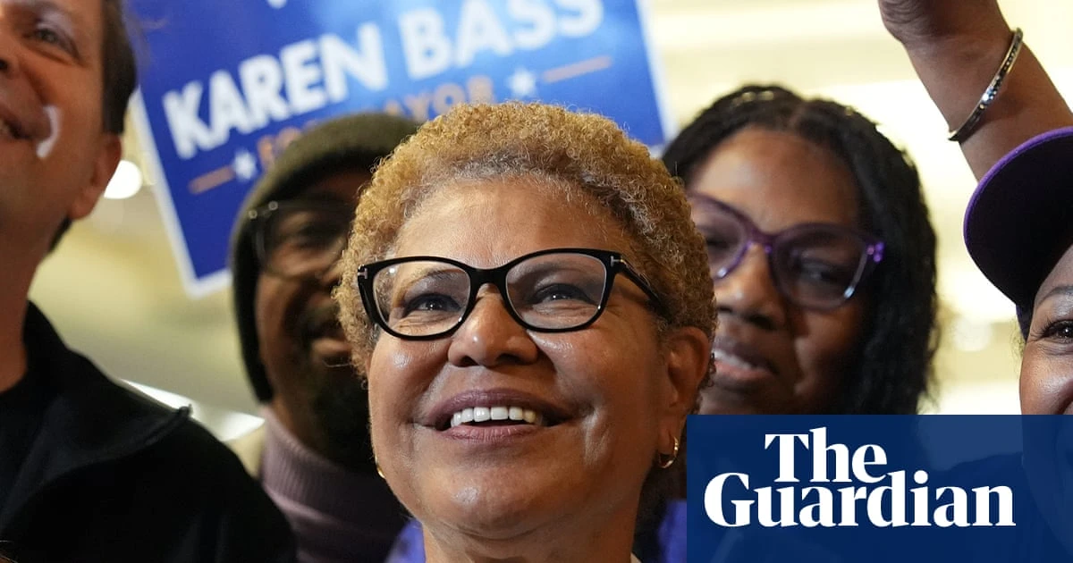 Karen Bass heads to LA mayoral runoff but challenger yet to be determined