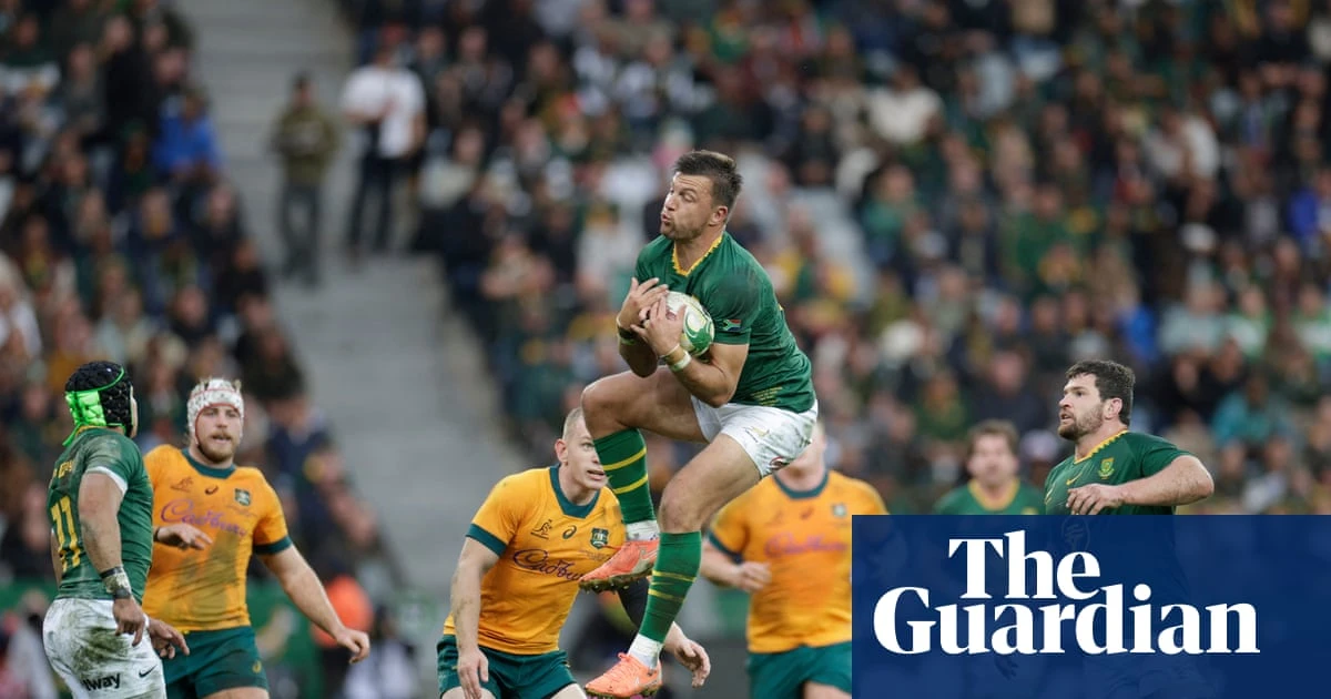 Handré Pollard scowls at the uprights as if he owns them. Australia could do with a ruthless winner like him
