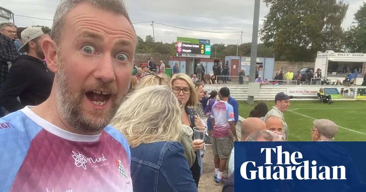 Alex Horne: ‘When Liverpool score I nod. With Chesham, I punch the air’