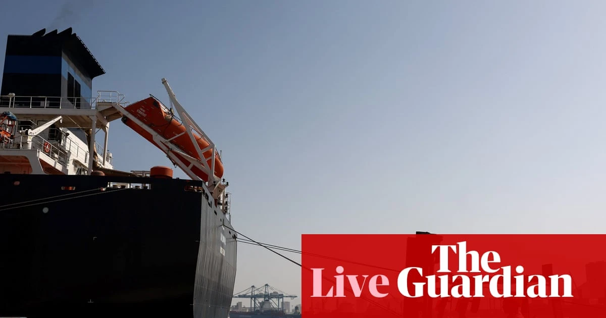 Oil back over $100 as US-Iran ceasefire comes under pressure; UK house prices drop – business live