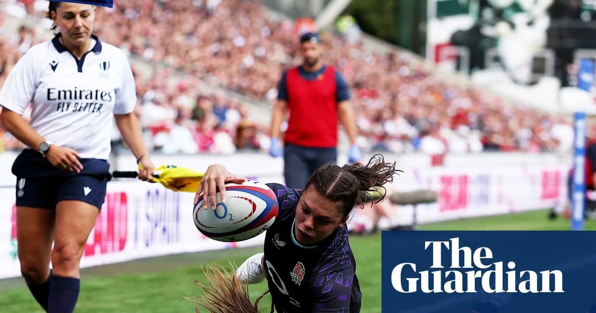 Marlie Packer’s red card sours England’s day in 97-7 World Cup warmup rout of Spain