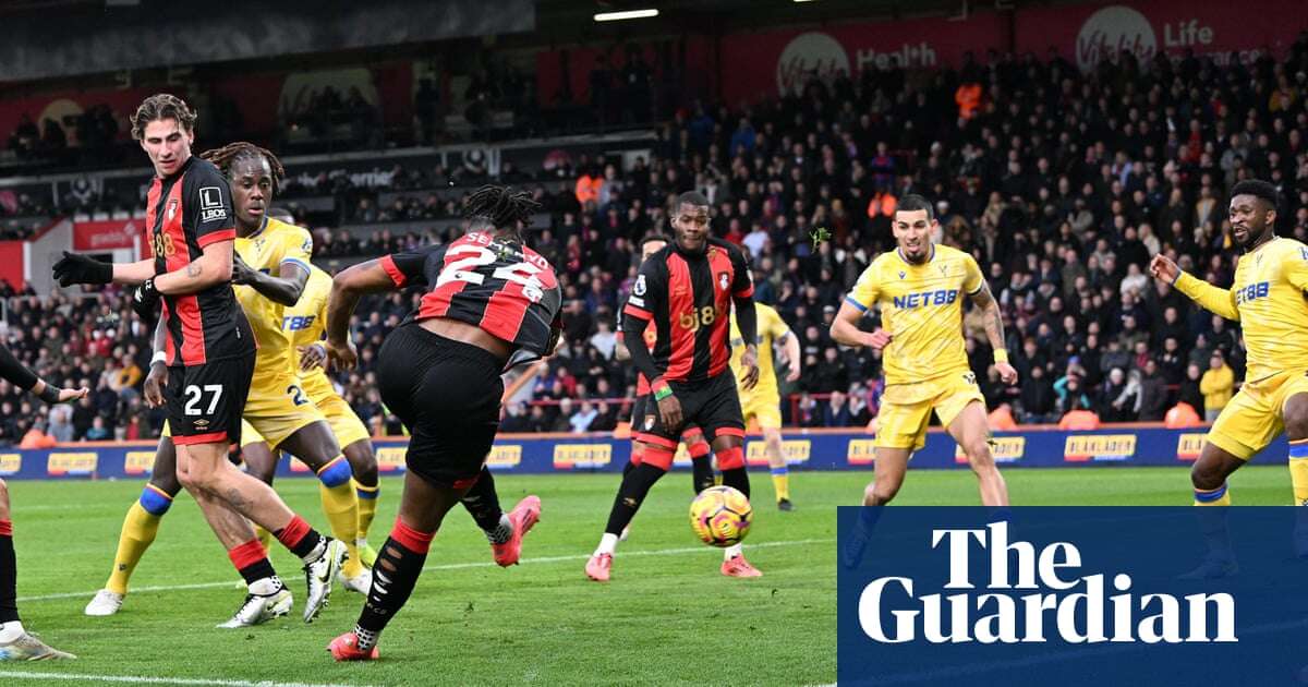 Antoine Semenyo denied as Bournemouth held by Crystal Palace