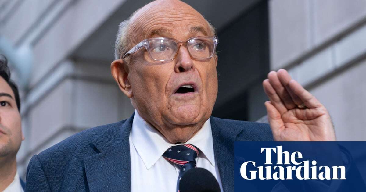 Rudy Giuliani fails to show for trial to decide allocation of his property in defamation case