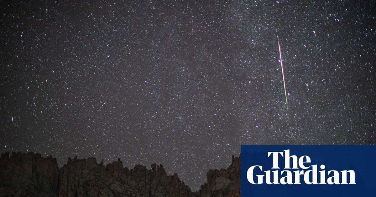 Perseid meteor shower poised for dazzling return to UK skies