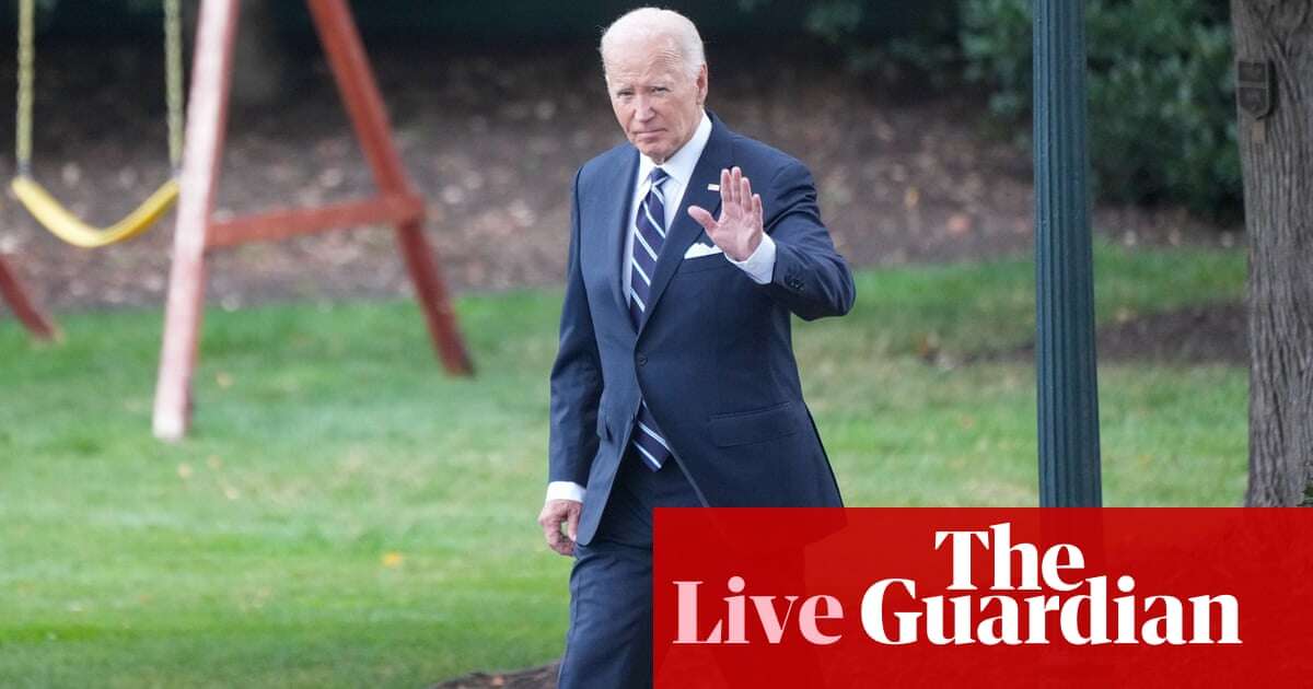 Biden to address UN leaders for final time; Trump to campaign in Georgia – live