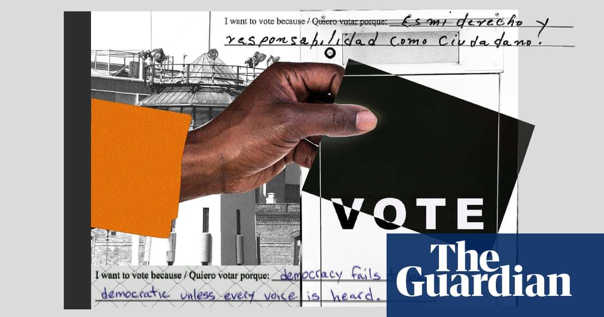 Incarcerated Californians can’t vote. A prison held an election anyway