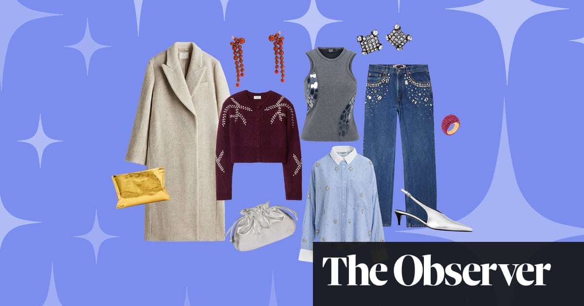 Editors’ picks: sparkle for the party season – in pictures