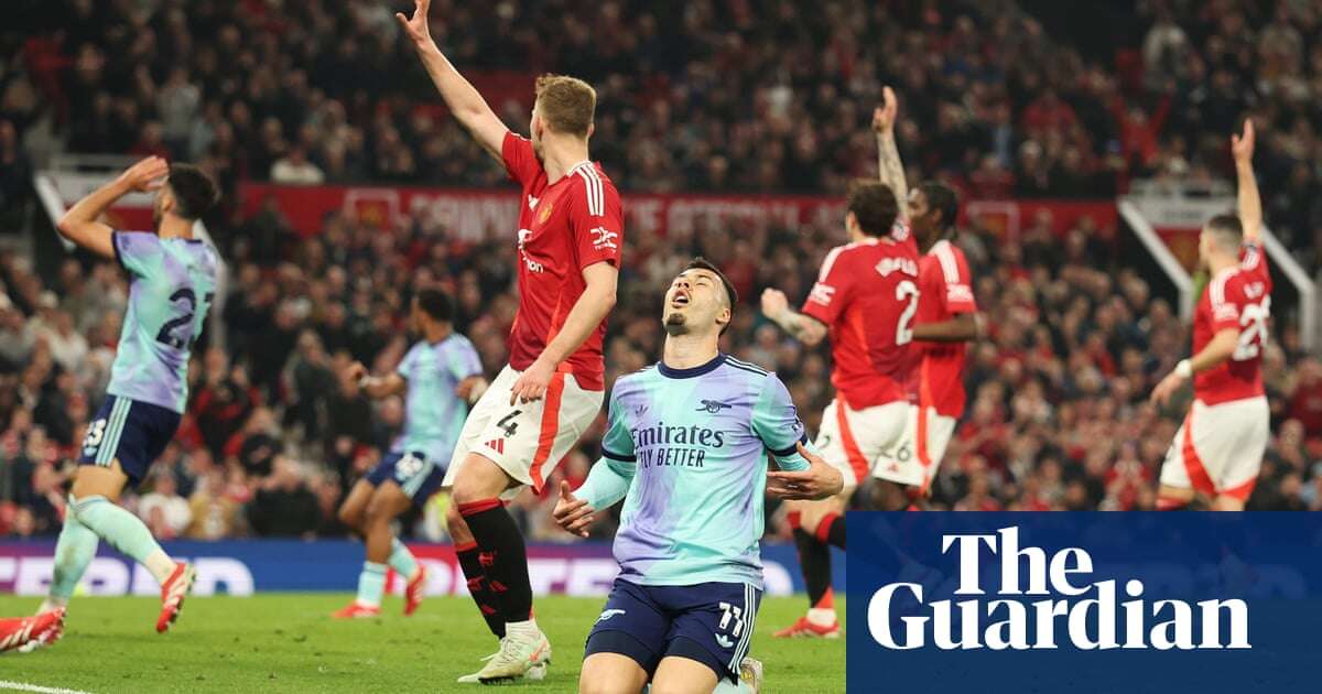 ‘I don’t want to say that’: Arteta refuses to give up on title despite United draw