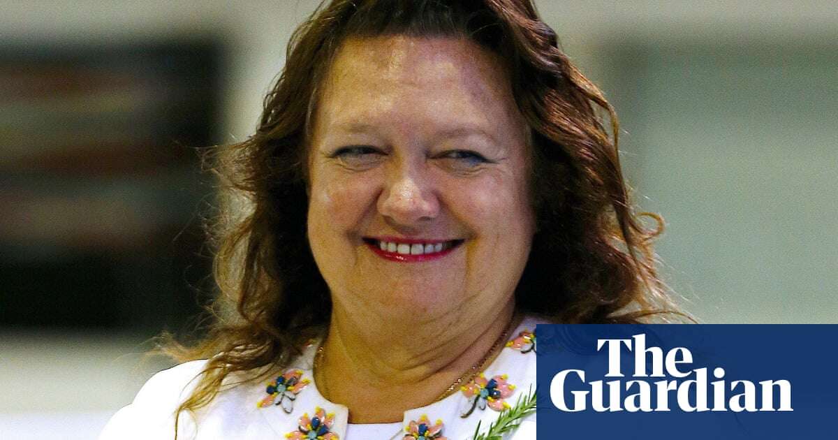 Gina Rinehart urges government to ‘drill, baby drill’ and build Israeli-style ‘iron dome’ in northern Australia