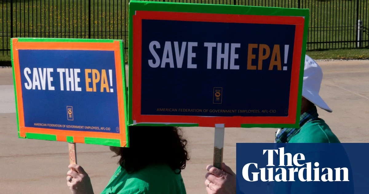 EPA employees sign ‘declaration of dissent’ over agency moves under Trump