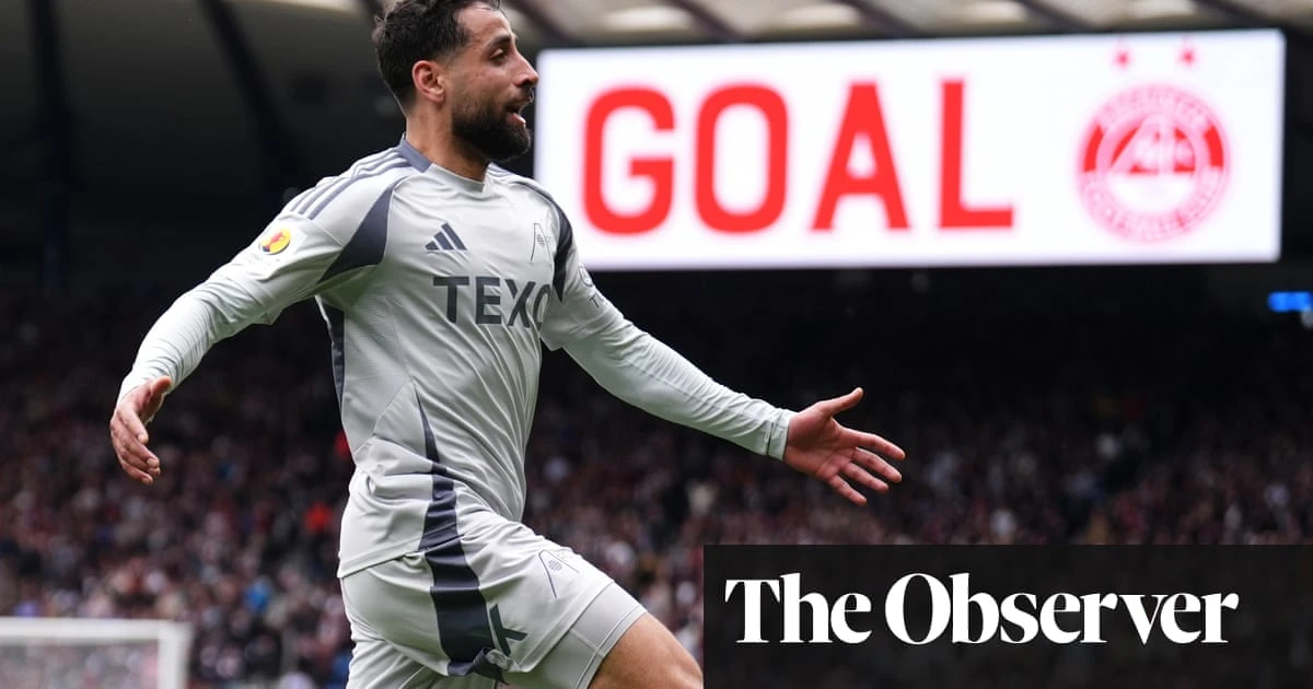 Dabbagh sends Aberdeen past nine-man Hearts and into Scottish Cup final