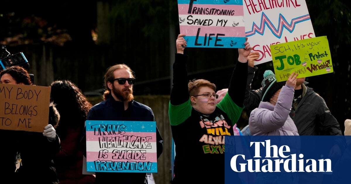 Trans healthcare providers face chaos under Trump order: ‘like withholding CPR’