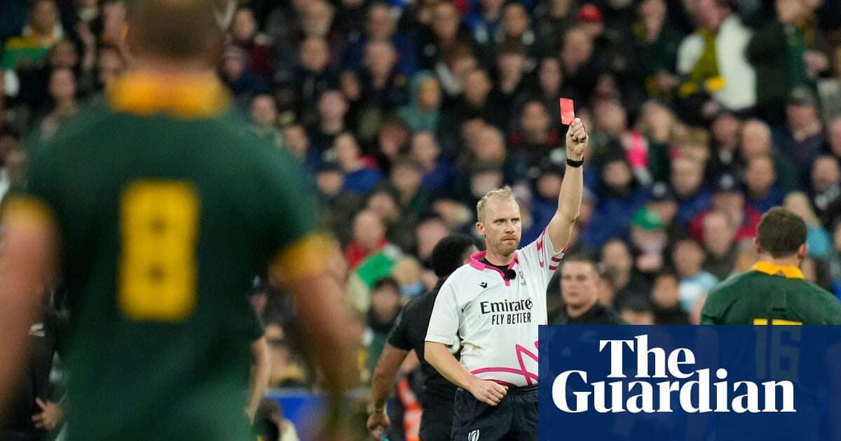 Rugby’s 20-minute red card to be trialled in upcoming Autumn Nations Series