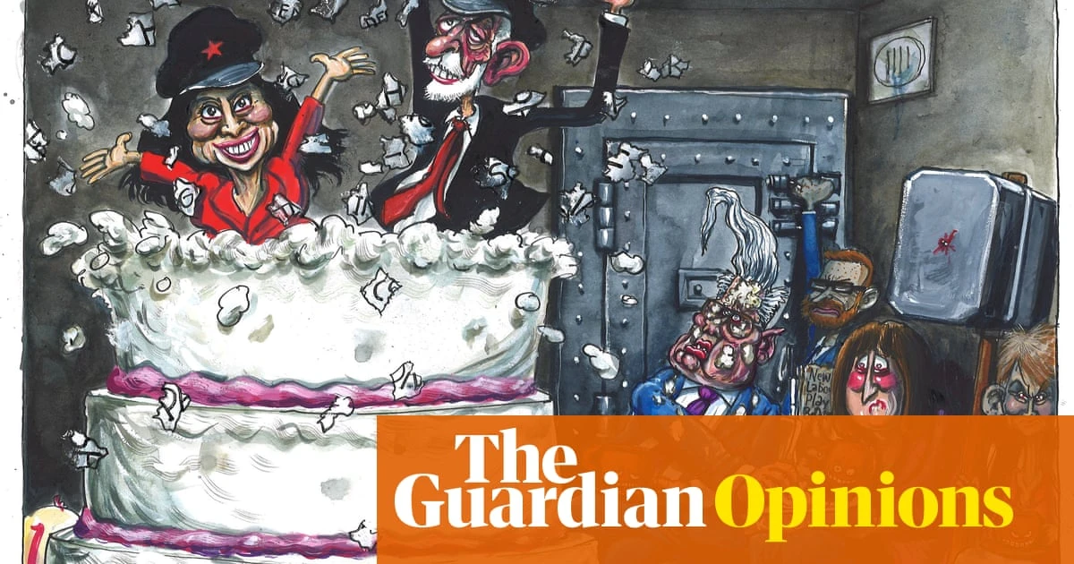 Martin Rowson on a year of Keir Starmer’s government – cartoon