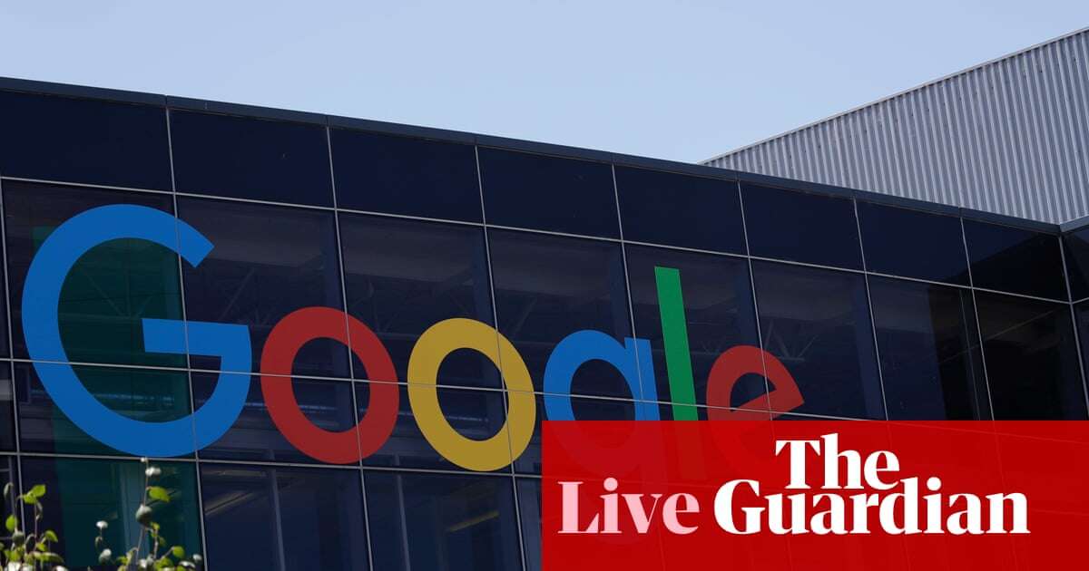 US considers Google breakup in landmark antitrust case; Boeing pulls pay offer – business live