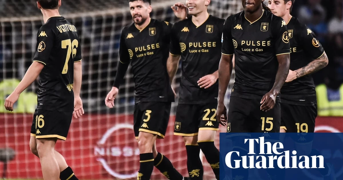 European football: Serie A title race hots up after Napoli draw and Inter win