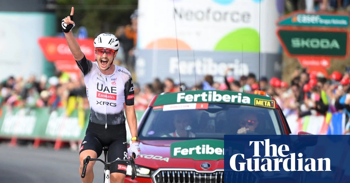 Jay Vine’s solo attack wins Vuelta’s sixth stage as Vingegaard loses lead to Traeen