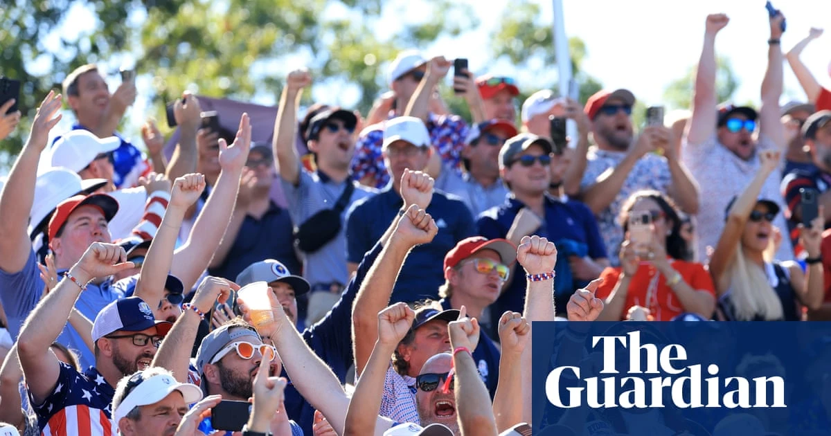 US fan ugliness at the Ryder Cup was merely a reflection of Trump’s all-caps America