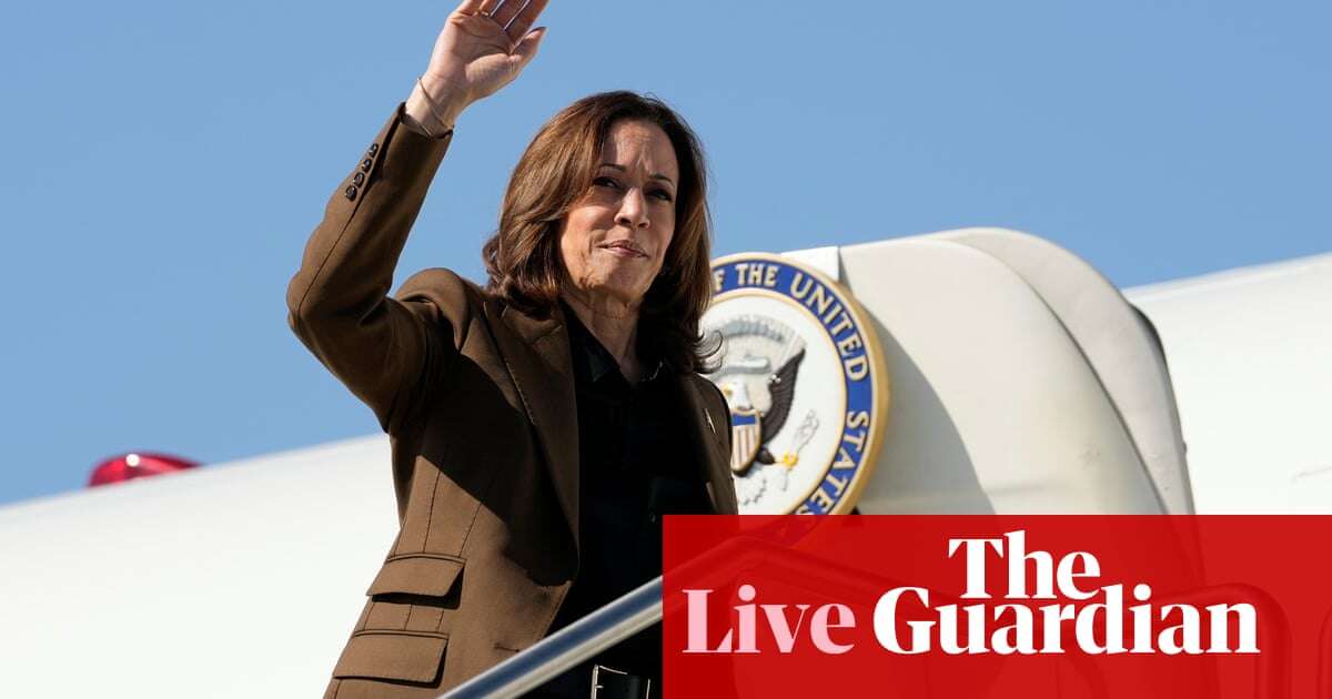 Donald Trump to speak at Hispanic event as Kamala Harris releases medical report – live