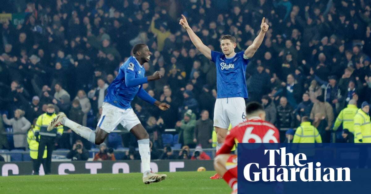 Everton’s logic-defying derby leveller reminds us football cannot be tamed | Jonathan Liew