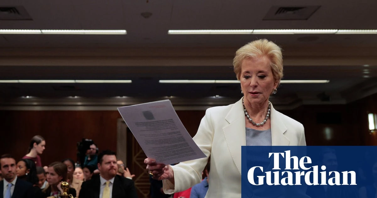 Linda McMahon unsure if teaching Black history flouts Trump’s anti-DEI policy
