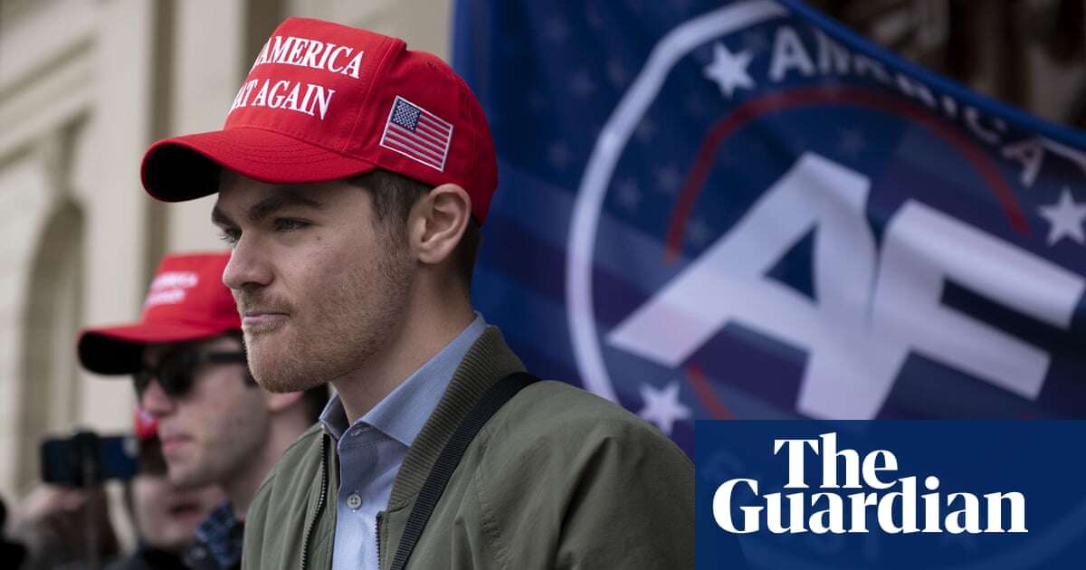 White supremacist Nick Fuentes charged over Chicago pepper-spray incident