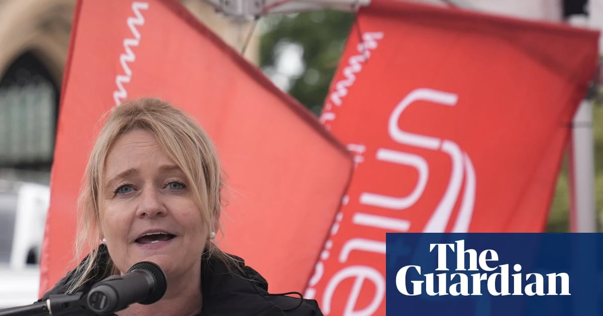 Unite’s Sharon Graham: ‘Labour has one year to get it right. Farage is on their tail’