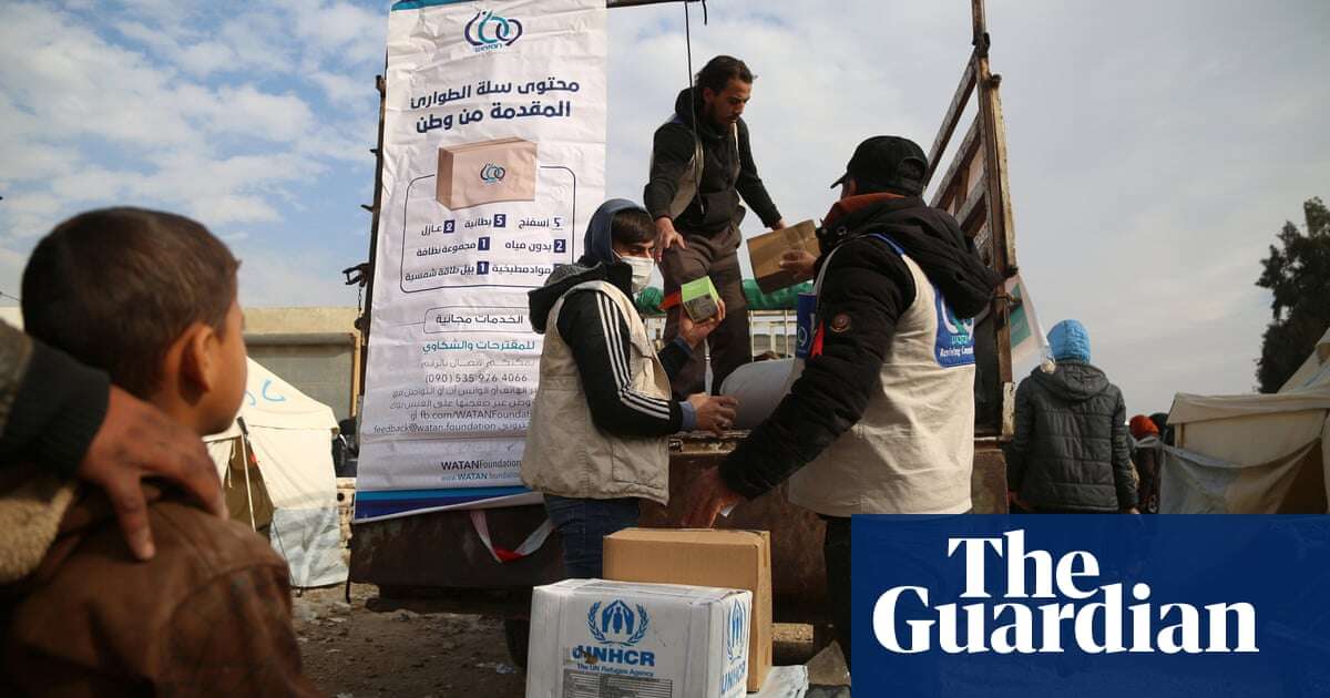 UK to provide £50m of emergency aid for vulnerable Syrians