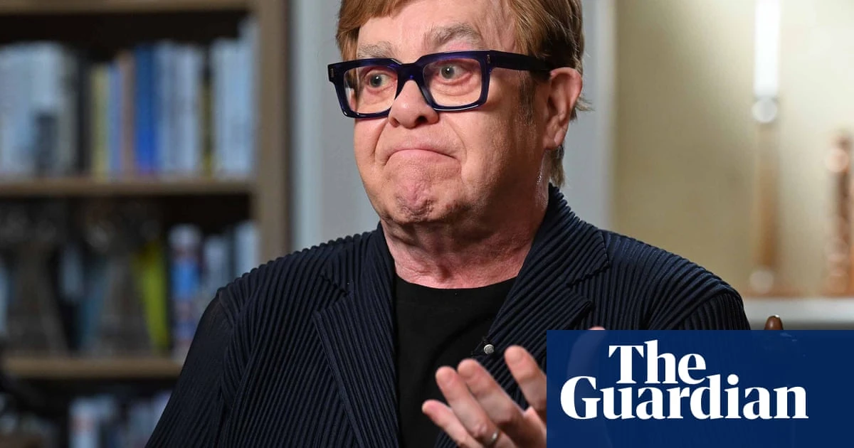 Elton John says UK government being ‘absolute losers’ over AI copyright plans