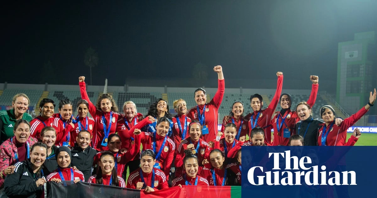 ‘Never lose hope’: how a new Afghanistan women’s team helps refugees cope with trauma