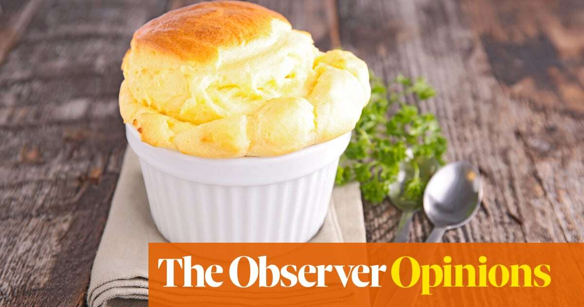 Cooking for one? Sometimes frozen lasagne just won’t cut it and life calls for a cheese soufflé | Rachel Cooke